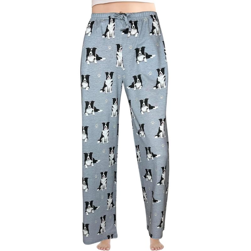 Border Collie Pajama Bottoms